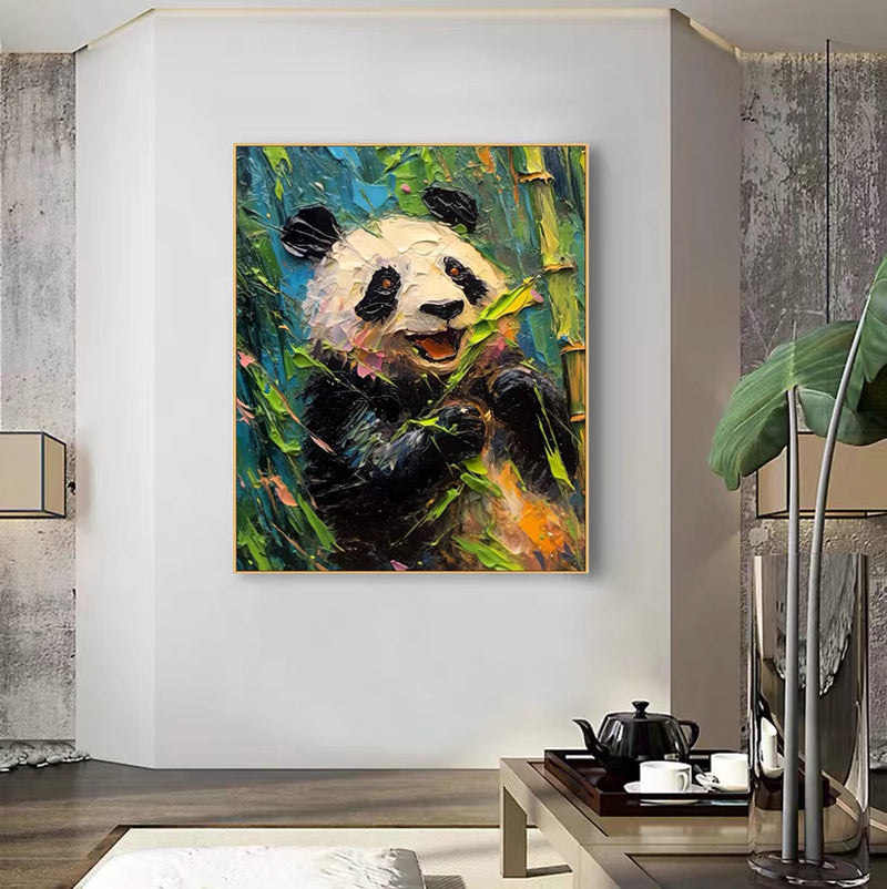 PANDA PAINTING #XY10