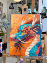 DRAGON PAINTING #CB23