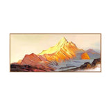 Golden Peak Landscape Art #MY49