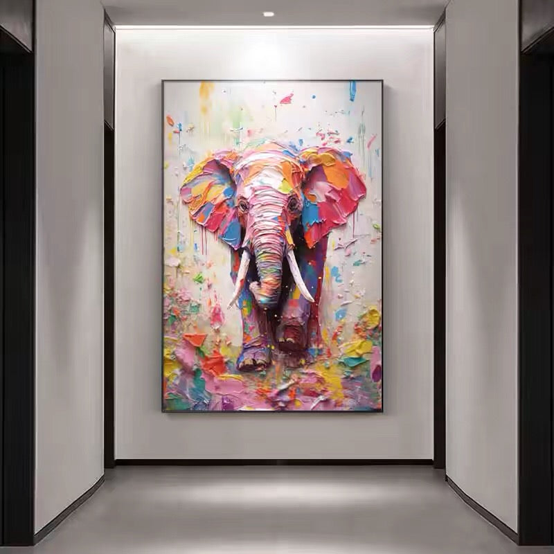 ELEPHANT  PAINTING #CC14