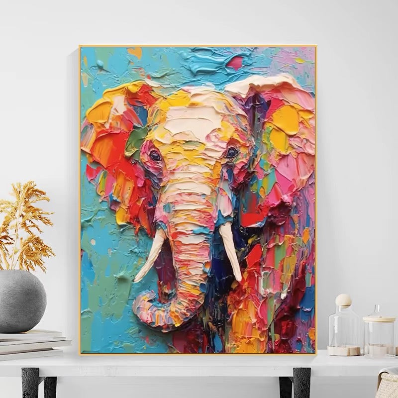 ELEPHANT  PAINTING #CC15