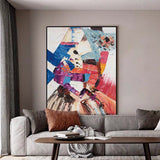 Colorful Texture Abstract Painting #FS46