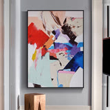 Colorful Abstract Expressionism Canvas #CB60