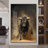 BULL PAINTING #CB22