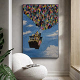 TEXTURE HOT AIR BALLOON ART #MY42