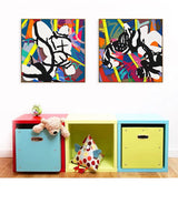 Colorful Pop (SET OF 2) Art #XY54