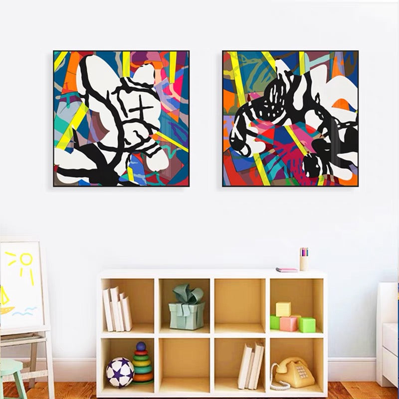 Colorful Pop (SET OF 2) Art #XY54