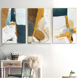 Modern Abstract (Set Of 3) Art #CB66