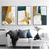 Modern Abstract (Set Of 3) Art #CB66