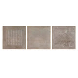 WabiSabi Wall (SET OF 3) Painting #XY65