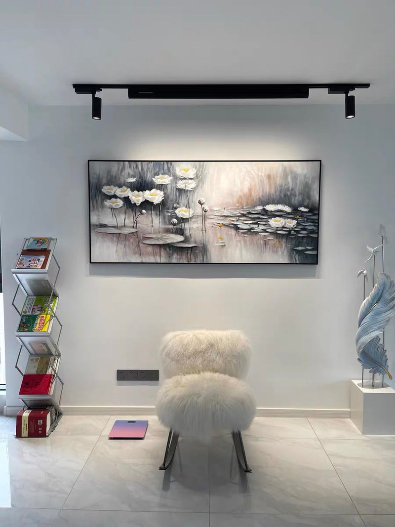 Impressionist Water Lily Art ＃CC48