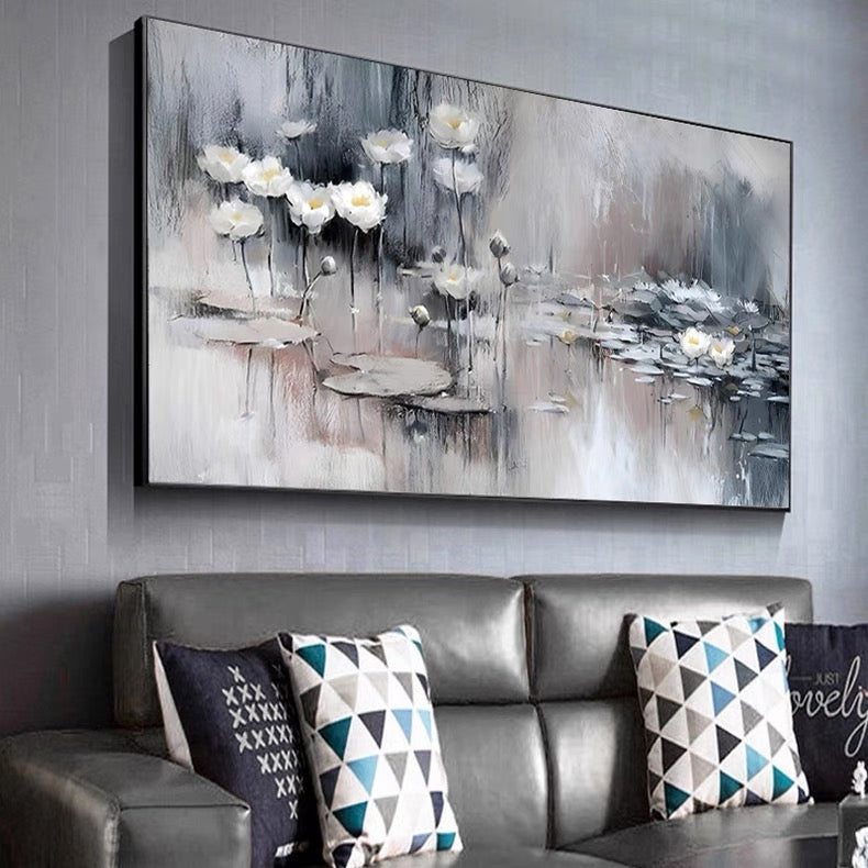 Impressionist Water Lily Art ＃CC48