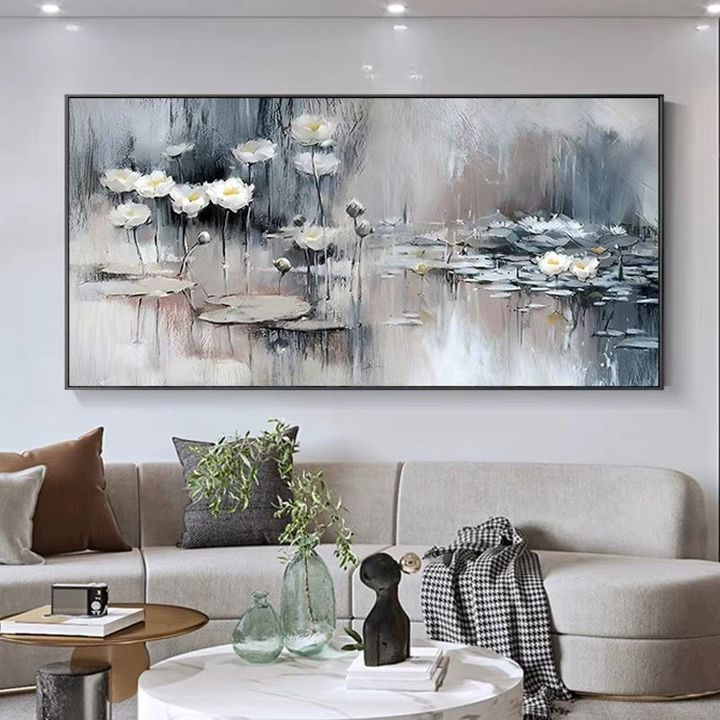 Impressionist Water Lily Art ＃CC48