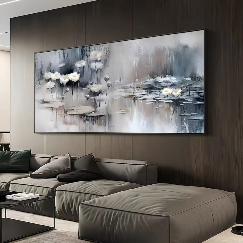 Impressionist Water Lily Art ＃CC48