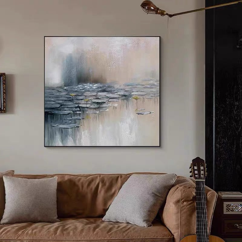 Impressionist Water Lily Art ＃CC49