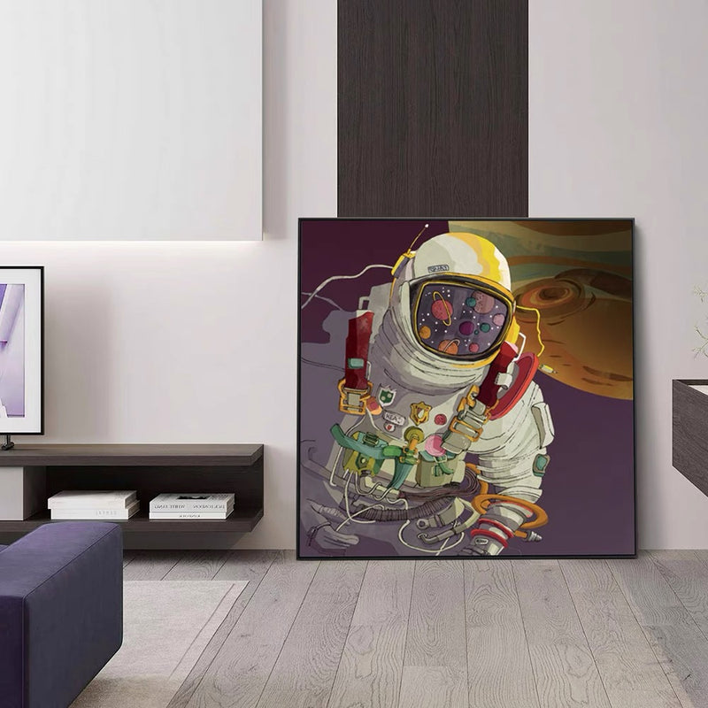 Cartoon Canvas Art ＃JM43