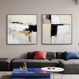 WabiSabi Wall (SET OF 2) Painting #XY73