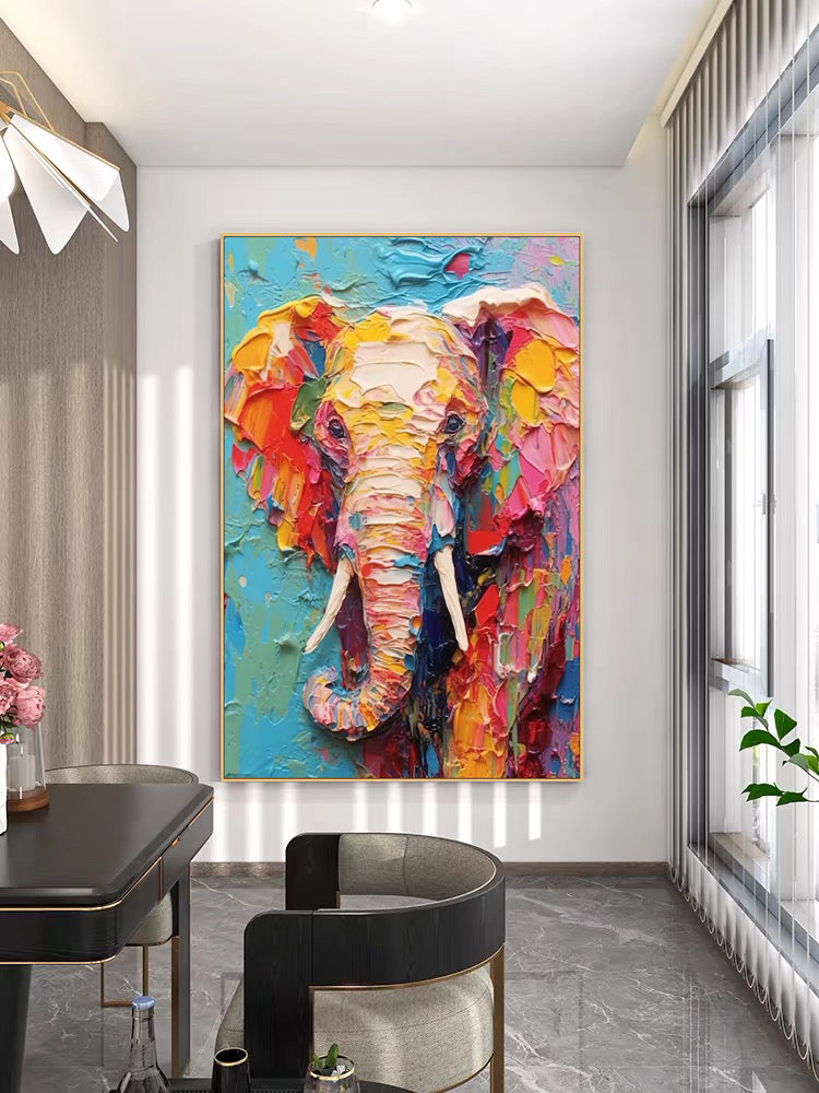 ELEPHANT  PAINTING #CC15