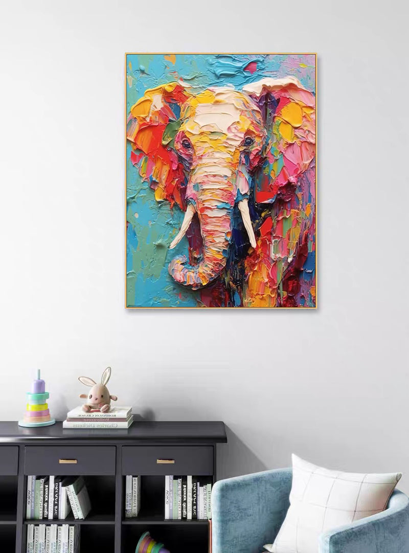 ELEPHANT  PAINTING #CC15