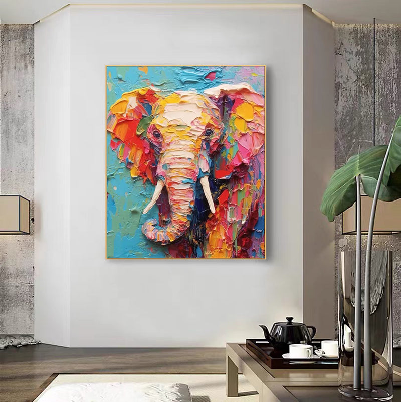 ELEPHANT  PAINTING #CC15