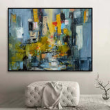 ABSTRACT CITY IMPRESSION ART #CC19