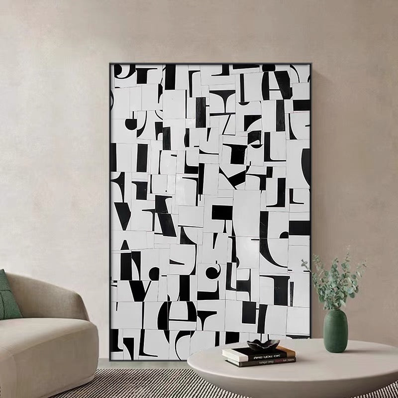 GEOMETRIC ABSTRACT ART #CB24