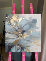 TEXTURE FLOWER PAINTING #MY18