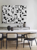 GEOMETRIC ABSTRACT ART #CB25