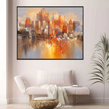 ABSTRACT CITY IMPRESSION ART #CC20