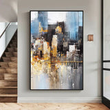 ABSTRACT CITY IMPRESSION ART #CC21