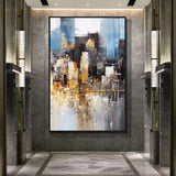 ABSTRACT CITY IMPRESSION ART #CC21