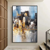 ABSTRACT CITY IMPRESSION ART #CC21