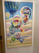 CARTOON HOT AIR BALLOON ART #MY43