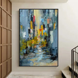 ABSTRACT CITY IMPRESSION ART #CC24