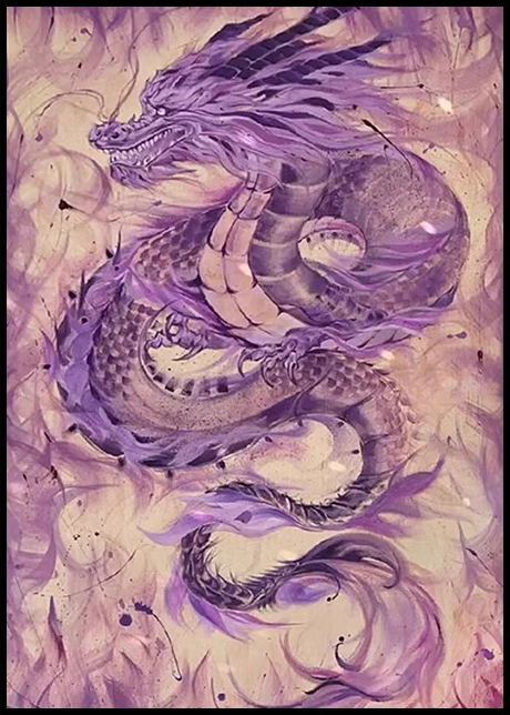 DRAGON PAINTING #CB53