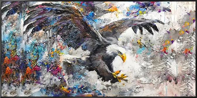 EAGLE PAINTING #FS10