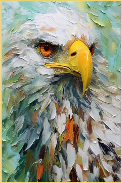 EAGLE PAINTING #FS12