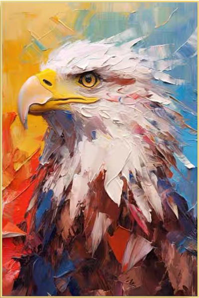 EAGLE PAINTING #FS14