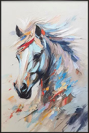 HORSE PAINTING #CB52