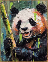 PANDA PAINTING #XY11