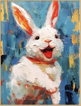 RABBIT PAINTING #XY09