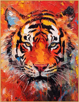 TIGER PAINTING #FS15