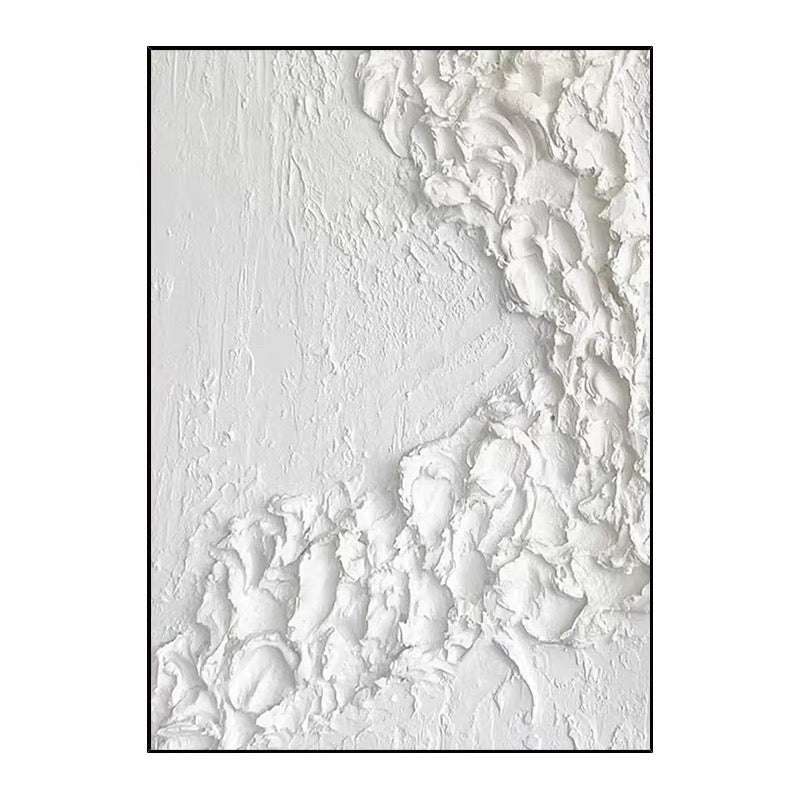 White Texture Plaster Painting #FS39 – Meixin art
