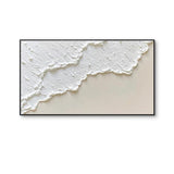 3D Plaster Beach Texture Painting #FS56