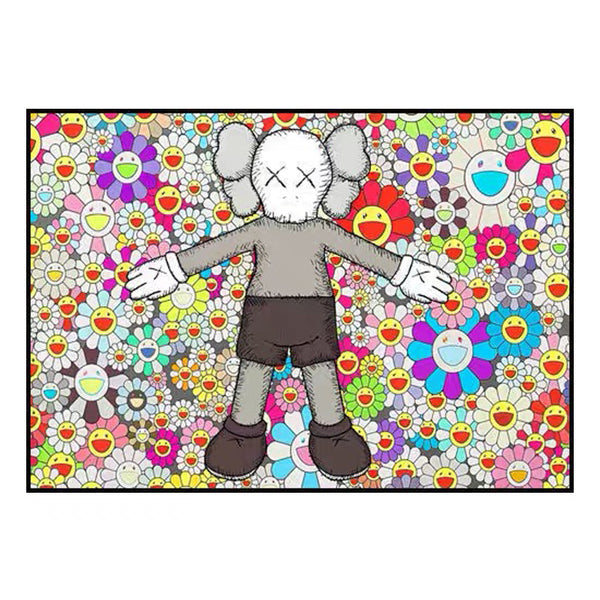 Pop Kaws Painting #XY49