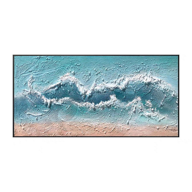 3D Plaster Wave Texture Art #FS54